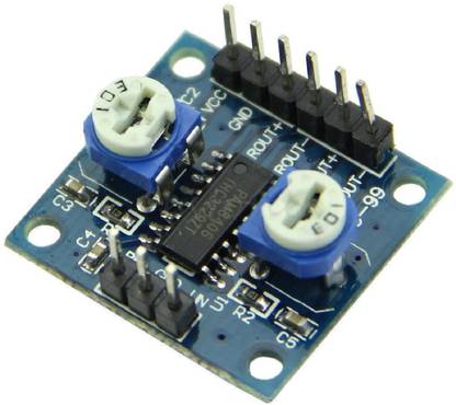Diycart PAM8406 Digital Audio Amplifier Board With Volume Preset (5 volts) 10Watt Stereo Sound Recorder and Sound Circuit Electronic Hobby Kit