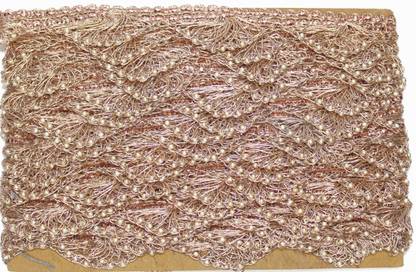 Sei Bella Pankh Kangura one Sided Lace Bail Border for Bridal Dupatta, Saree, Suits, Dresses & Art Craft Materials Lace Reel