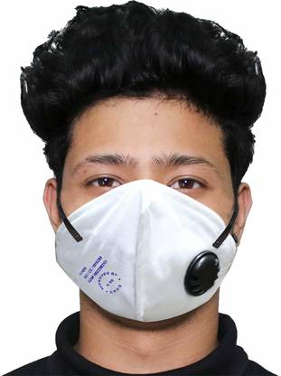 Oriley DRDO Approved Face Mask with Breathing Valve for Men & Woman PI-N95 Reusable
