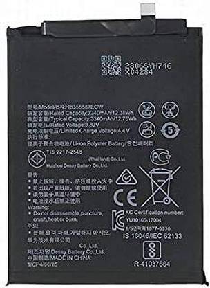 P4S4GN Mobile Battery For  Huawei Honor Huawei Nova 3i (Iris Purple, 128 GB) (4 GB RAM)