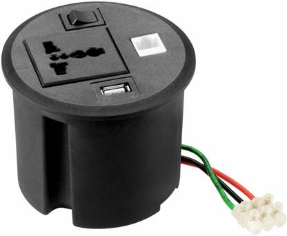 audiovan Round Cable Cubby PopUp Box With 6 Month Warranty Media Streaming Device