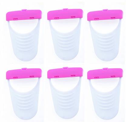 वस्तरपारा महिलाओं के लिए 6 ब्लेड, बॉडी और बिकिनी शेविंग रेजर के साथ रेजर - गुलाबी