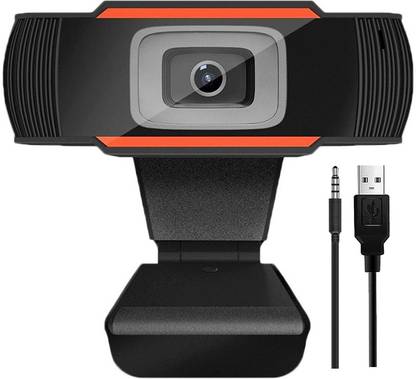 TECHNOVIEW Webcam with inbuilt microphone hd 720p web camera for online classes video call conferencing video chat hd webcams plug and play feature 2  Webcam with Built-In Microphone USB Connectivity