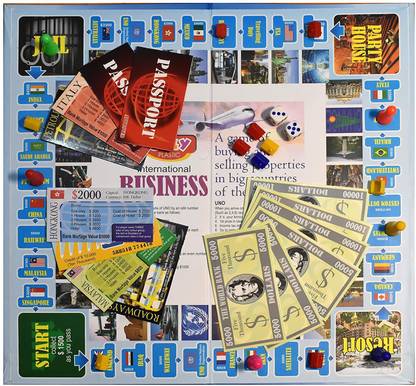 Shitamu International Business Board Game|| Best Pass time Game || for Family || Kids Money & Assets Board Game