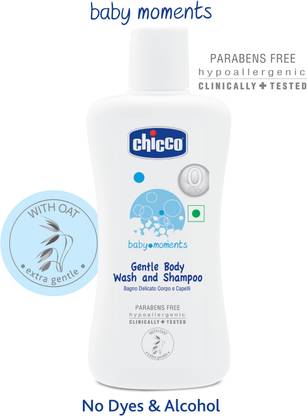 Chicco Baby Moments Gentle Body Wash And Shampoo