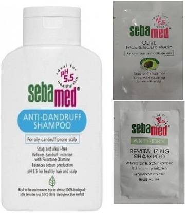 Sebamed Antidandruff Shampoo (200 ml) with Sample Sachets