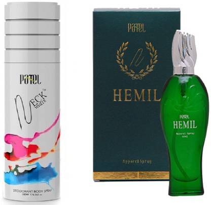 PATEL NECK Deodorant 150 ML & HEMIL 60 ML Perfume