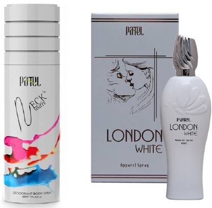 PATEL NECK Deodorant 150 ML & LONDON WHITE 60 ML Perfume