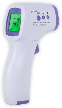 DIKANG HG02 High Accuracy Non-Contact Digital Infrared Thermometer for fever with Laser Targeting-CE and RoHS Approved- Automatic data hold (1 Year Warranty) Thermometer