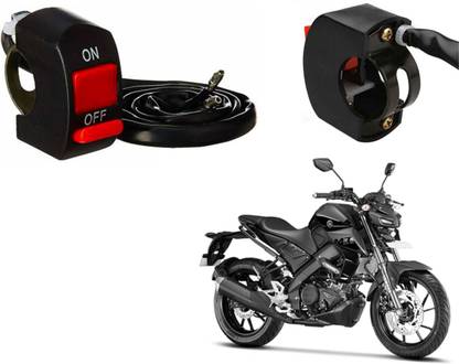 Auto Kite Head Light Fog Light Double Control Bike On/Off Handlebar Switches For Yamaha MT-15 Handle Bar Grip For Yamaha NA