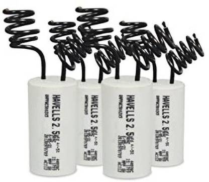 HAVELLS 2.5 mfd fan capacitor (Pack of 8) 2.5 mfd fan capacitor (Pack of 8) MCB