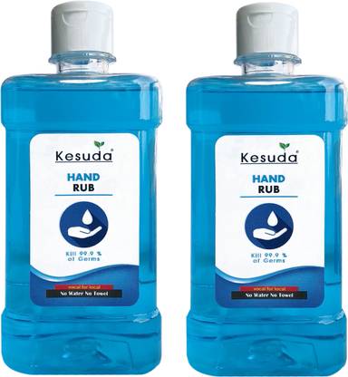 KESUDA 500ml Hand Rub LIQUID Base Sanitizer with Flipflop cap Hand Rub Bottle