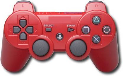SSAgency PS3 Wireless Controller Red Colour  Joystick