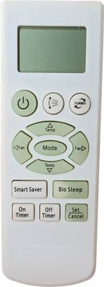 Axelleindia Compatible Smart Saver & Bio Sleep Option window/Split AC Remote For Samsung AC Remote Controller