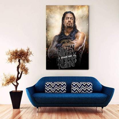 voorkoms 30.48 cm Roman Reigns Wrestling WWE wall sticker for living room bedroom hall decor wall sticker Removable Sticker