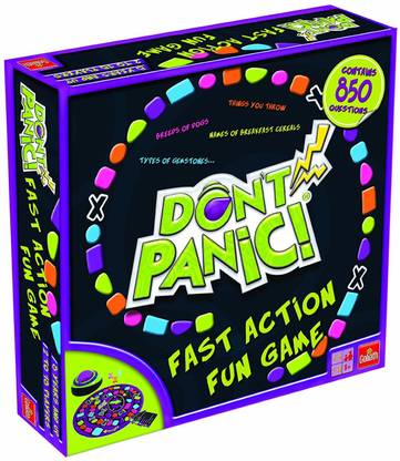 Goliath Games Don'T Panic Game -- With 850 Fun Topics To Name Quickly Party & Fun Board Game
