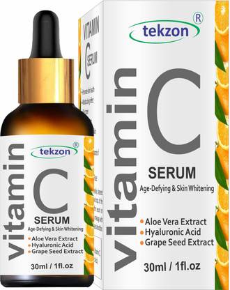 tekzon Vitamin C Anti Ageing Serum for Pigmentation & Fine Lines Fades Dark Spots & Wrinkles