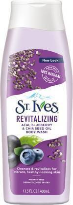 ST.IVES Revitalizing Blueberry Body Wash 400ml*1Pcs DL5698