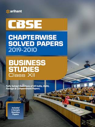 CBSE Business Studies Chapterwise Solved Paper Class 12 2019-20