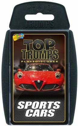 Top Trumps Sports Cars Trump Cards Game -- Multicolour