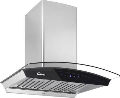 Sunflame CH DAHLIA 60 SS AC DX Auto Clean Wall Mounted SS 1230 CMH Chimney