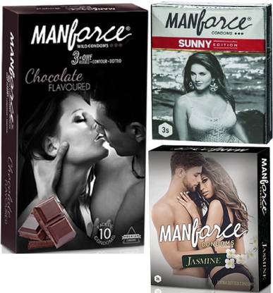 MANFORCE CHOCOLATE FLAVOR CONDOM FOR MEN , SUNNY EDITION CONDOM , JASMINE FLAVOR CONDOM FOR MEN BIG AND SMALL BOTH AVAILABLE ,EXTRA DOTTED CONDOM, DOTTED CONDOM , WILD CONDOM FOR MEN , 16 PIC IN SALES PACKAGE , EXTRA DOTTED CONDOM FOR MEN . Condom