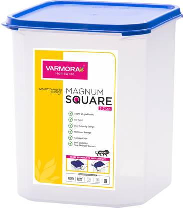 VARMORA Plastic Grocery Container  - 5.7 L