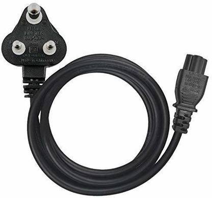 ATEKT Power Cord 1.3 m PVC LPATOP POWER CARD 90 W Adapter (Power Cord Included) 1.3 m Power Cord