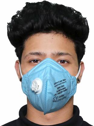 Oriley 6 Layer Face Mask with Filter Valve Nose Mouth Respirator for Men & Women OR6LM06