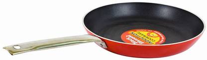 Black Diamond 4 mm Non-Stick Hotel Fry Pan with induction bottom without Lid Fry Pan 22 cm diameter 1 L capacity