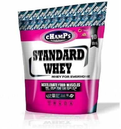 CHAMPS NUTRITION Standard Whey (10lbs) Whey Protein