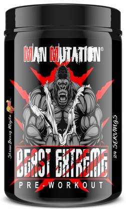 Man Mutation BEAT EXTREME PRE-WORKOUT STRAWBERRY BCAA