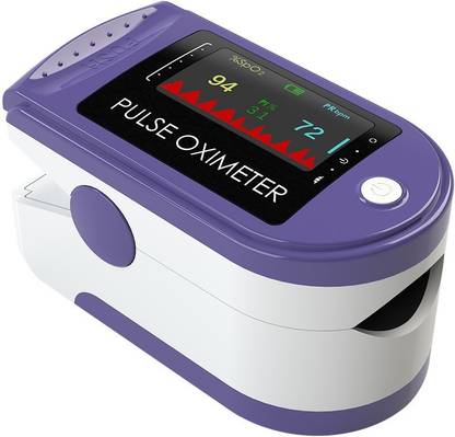 Trueview Fingertip Pulse Oximeter, Oxygen Saturation Monitor With Perfusion Index Pulse Oximeter