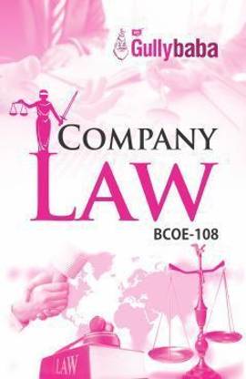 IGNOU BCOE-108 Company Law (Including Solved Question Papers)