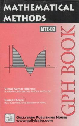 IGNOU MTE-3 Mathematical Methods