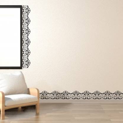 Flipkart SmartBuy 60 cm Border wallstickers Self Adhesive Sticker