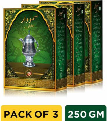Goodricke Samovar Green Tea (250 GM)-(Pack of 3) Unflavoured Black Tea Box