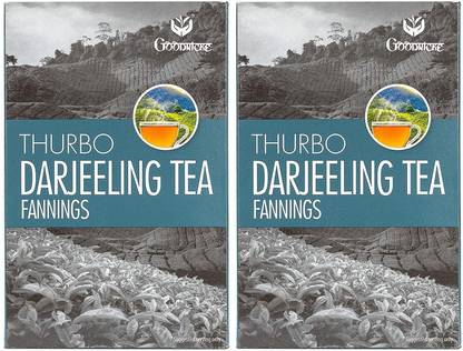 Goodricke Thurbo Fannings Darjeeling Tea-250 gm (Pack of 2) Unflavoured Black Tea Box