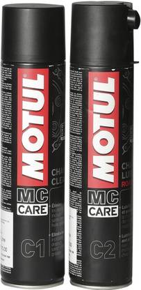 MOTUL Combo of Chain Cleaner and Lube For all Bikes & Cars Chain Oil