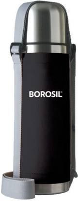 BOROSIL Hydra Thermo 500 ml Flask - Black 500 ml Bottle