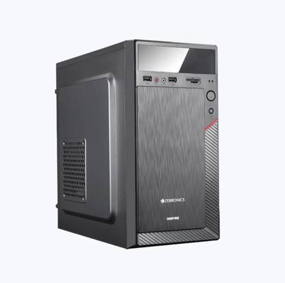 ZEBRONICS Inspire mATX Cabinet with USB 2.0 and USB 3.0 Ports Compatible with Computer