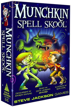 Steve Jackson Games Munchkin Steve Jackson Spell Skool Card Game By Munchkinskool