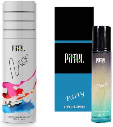 PATEL NECK Deodorant 150 ML & PARTY 30 ML Perfume