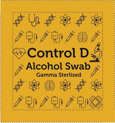 Control D ALCOHOL SWABS 200 PIECES