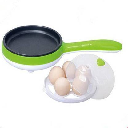 EBOFAB Electric Egg Boiler and Steamer Cum Omelette Frying Pan Electric Egg Boiler and Steamer Cum Omelette Frying Pan Egg Cooker