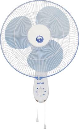 POOJA TYPHOON with 1 Year Warranty Ultra High Speed 1200 mm Wall Fan