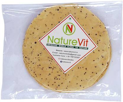 Nature Vit Vit Moong Lasun Garlic Papad (400 g) Masala Papad