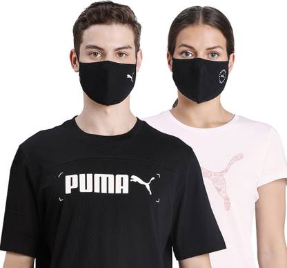PUMA Adjustable Face Mask Set of Two 5410805