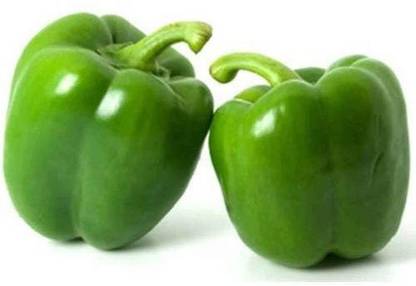 VibeX ® XX-300-Capsicum Green Organic F1 Hybrid Seeds Seed