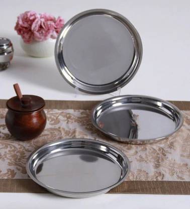 JS Hotelware Stainless Steel Dinner plate Dinner Plate